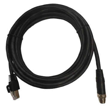 Camera Data Cable, M12 8-pin connector, Male to RJ45, 15 m (LS-ACG-M12X8M-RJ45-SF-15M)