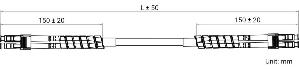 LS-CBL-0013 dimensions (mm)