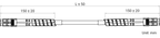 LS-CBL-0013 dimensions (mm)