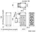 LS-LSC-0618 dimensions (mm)