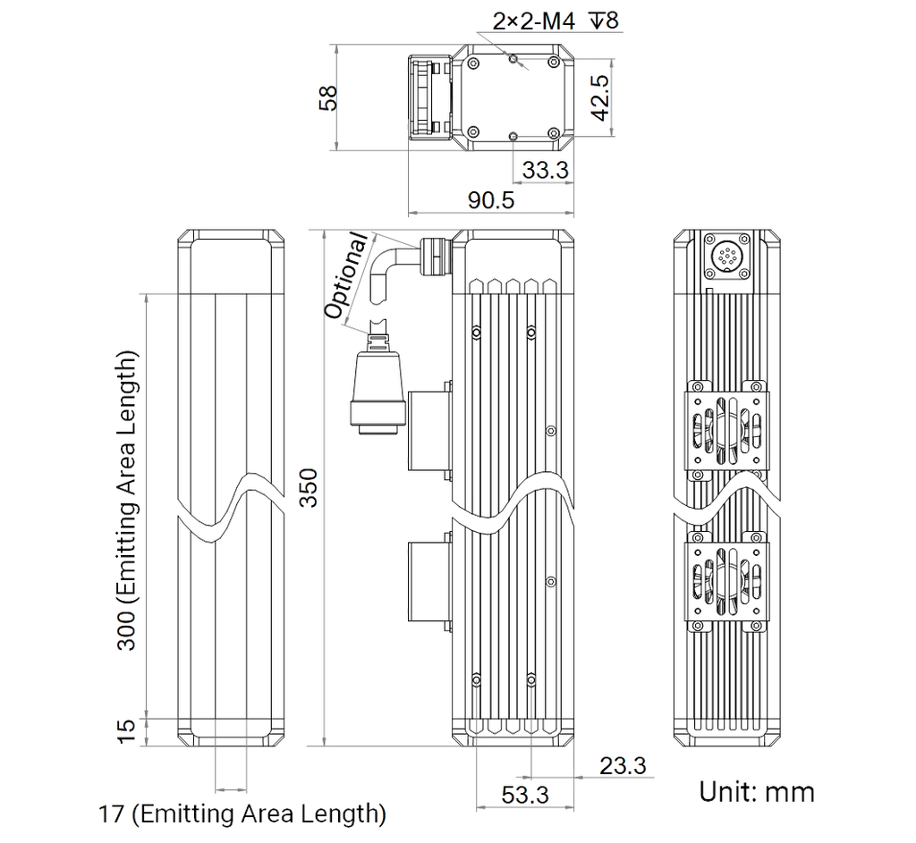 LS-LSC-0620 dimensions (mm)