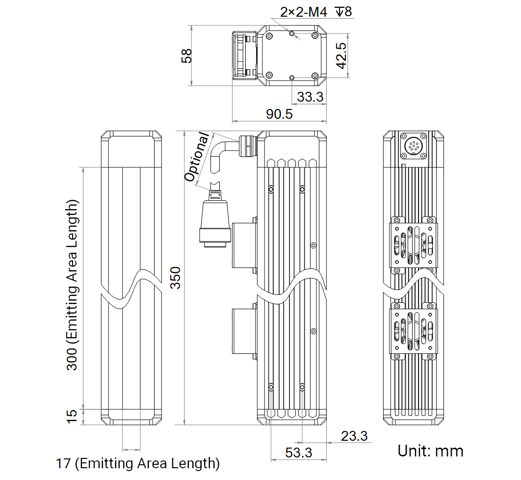 LS-LSC-0620 dimensions (mm)