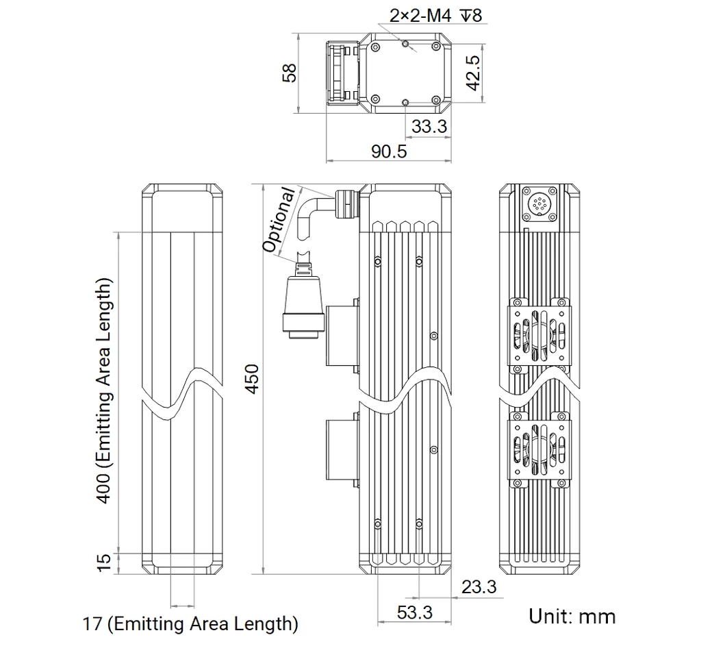 LS-LSC-0621 dimensions (mm)