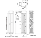 LS-LSC-0622 dimensions (mm)
