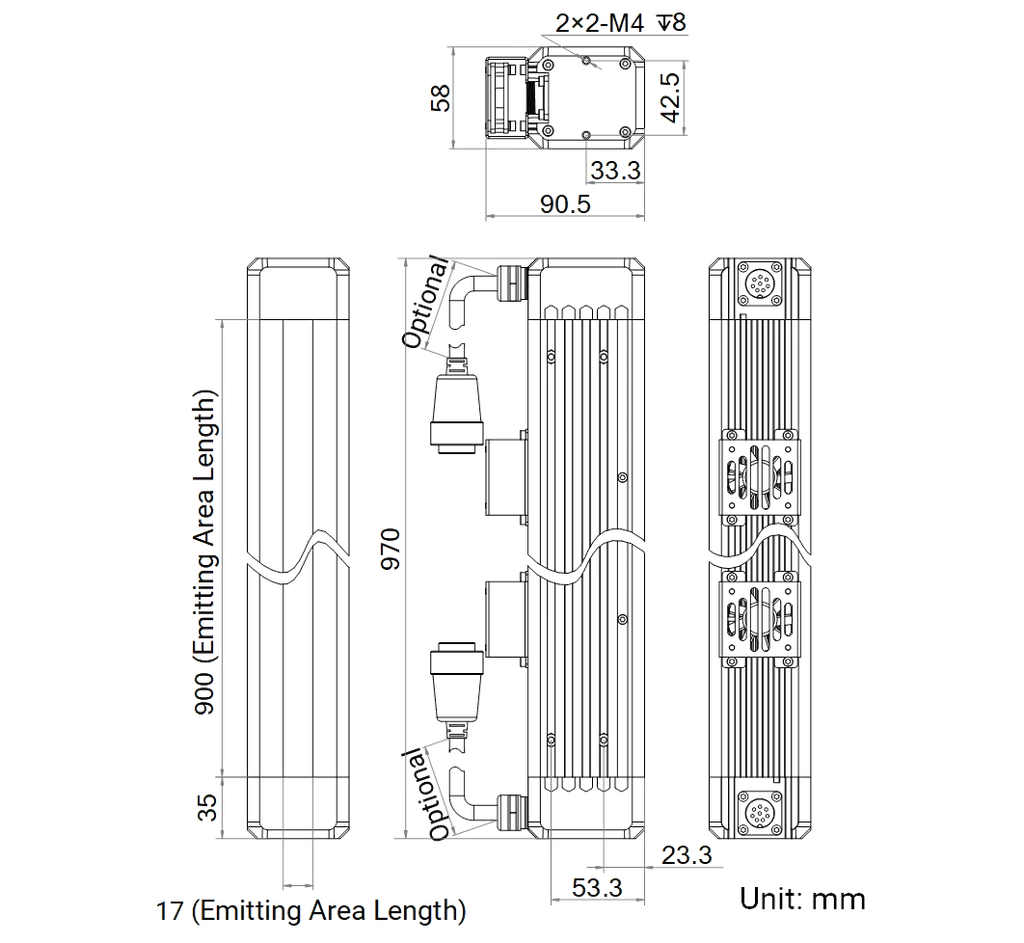 LS-LSC-0626 dimensions (mm)