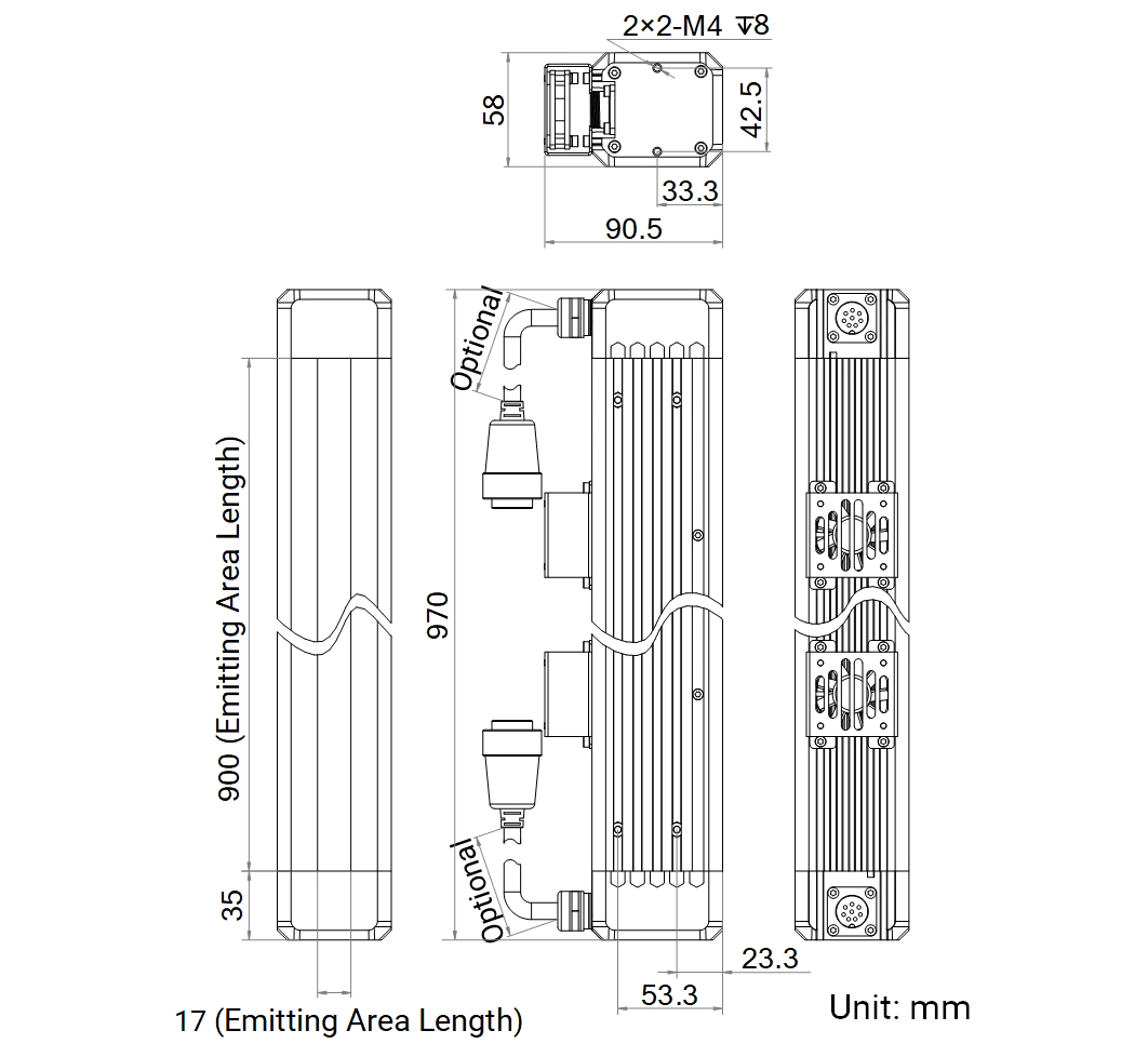 LS-LSC-0626 dimensions (mm)