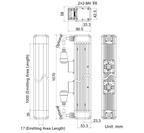 LS-LSC-0627 dimensions (mm)