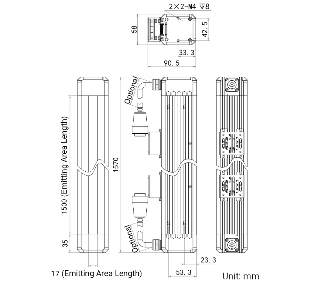 LS-LSC-0632 dimensions (mm)