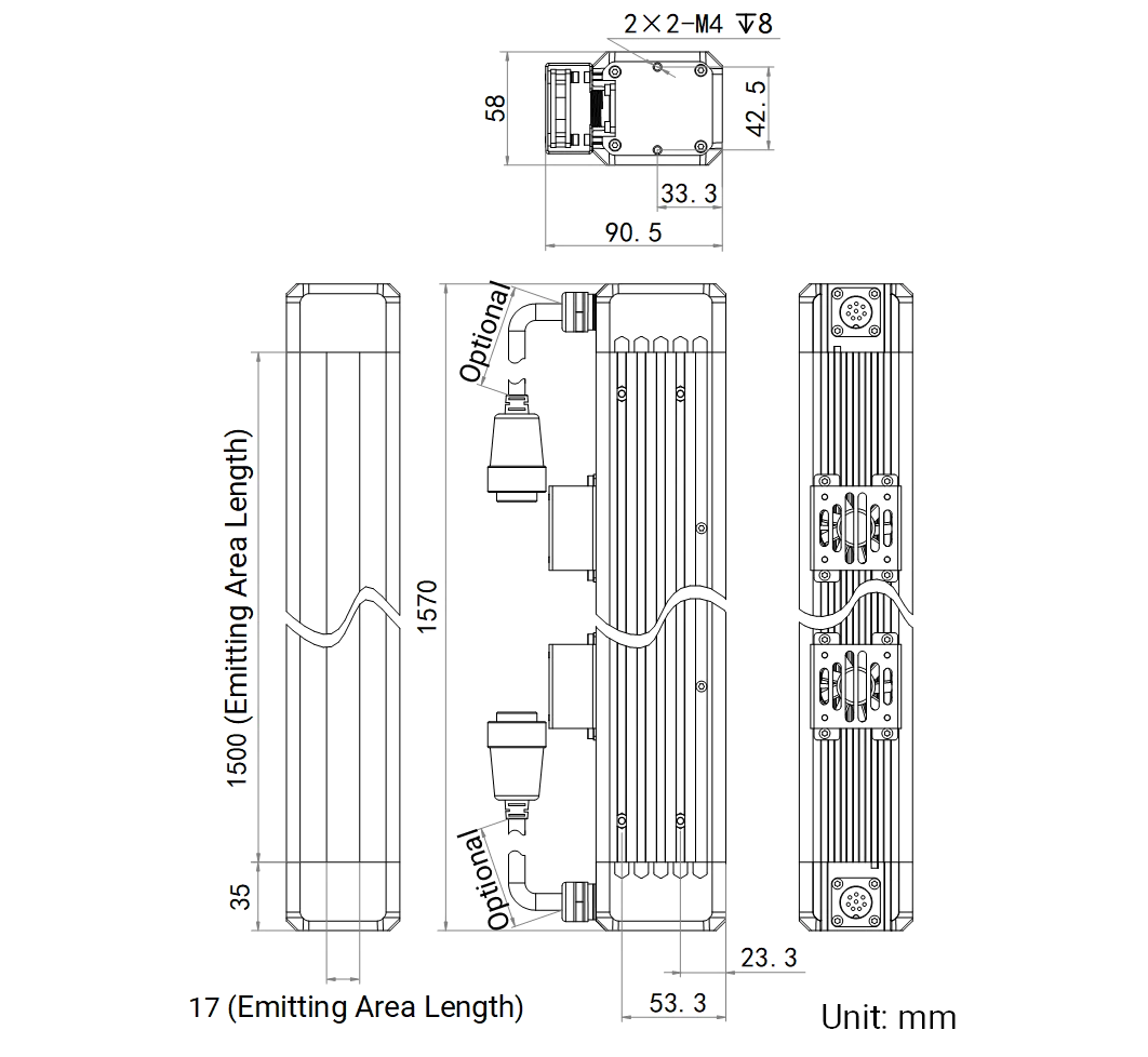 LS-LSC-0632 dimensions (mm)