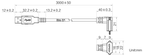 LS-CBL-0154 dimensions (mm)