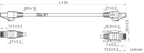 LS-CBL-0024 dimensions (mm)