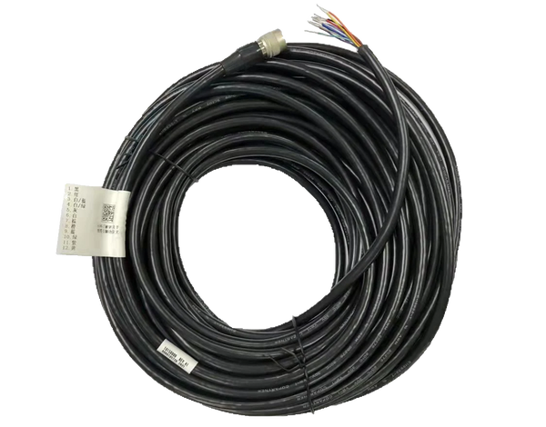 Camera Power and I/O Cable, P10 12-pin, Female to Open, 20 m