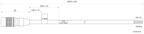 LS-ACP-H6P-OPEN-ST-3M dimensions (mm)