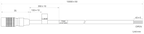 LS-CBL-0284 dimensions (mm)