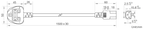 LS-CBL-0241 dimensions (mm)