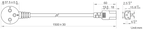 LS-CBL-0243 dimensions (mm)