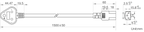 LS-CBL-0242 dimensions (mm)