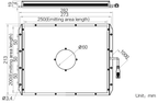 LS-BKL-1387 dimensions (mm)