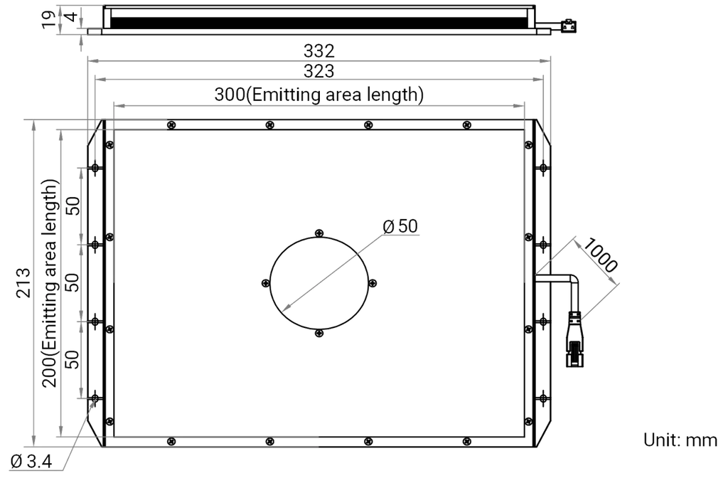LS-BKL-1397 dimensions (mm)