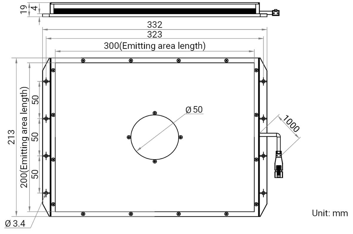LS-BKL-1397 dimensions (mm)