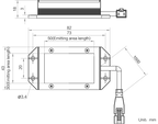 LS-BKL-1445 dimensions (mm)