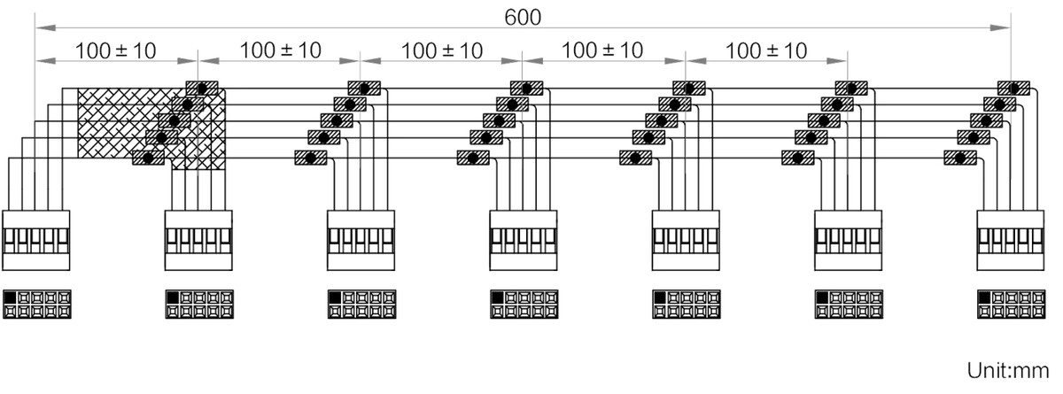 LS-CBL-0236 dimensions (mm)