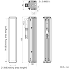 LS-BAR-1103 dimensions (mm)