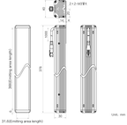 LS-BAR-1158 dimensions (mm)