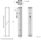 LS-BAR-1182 dimensions (mm)