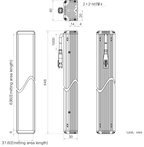 LS-BAR-1199 dimensions (mm)