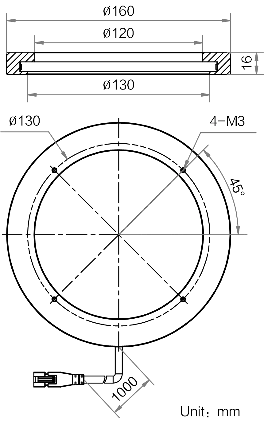 LS-RNG-0451 dimensions (mm)