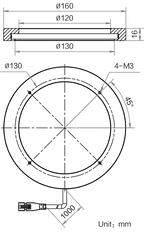 LS-RNG-0451 dimensions (mm)