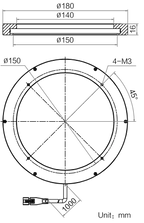 LS-RNG-0465 dimensions (mm)
