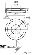 LS-RNG-0393 dimensions (mm)