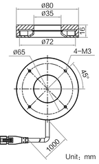 LS-RNG-0384 dimensions (mm)