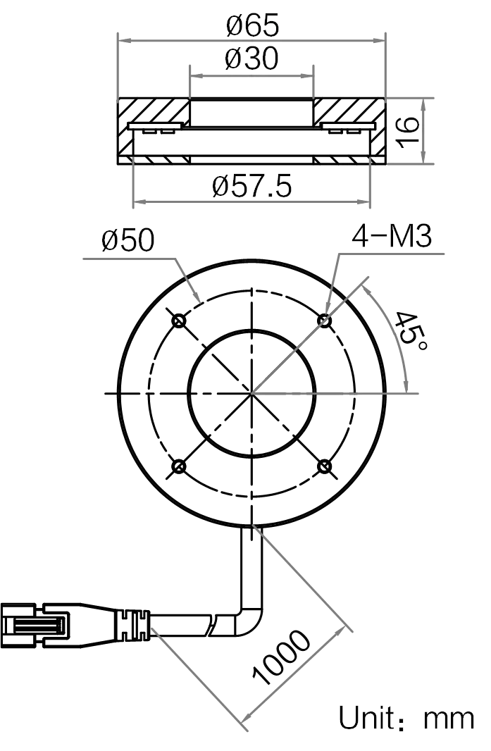 LS-RNG-0377 dimensions (mm)