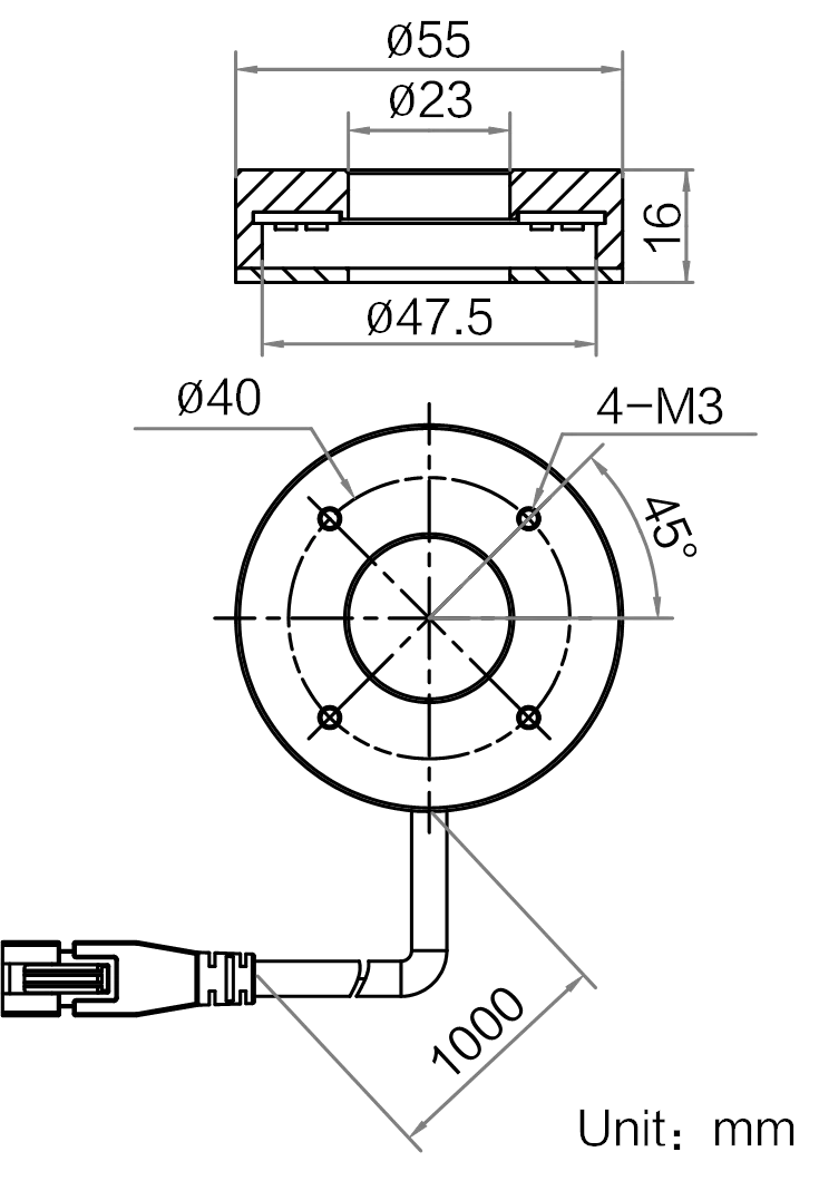 LS-RNG-0364 dimensions (mm)