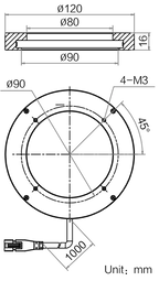 LS-RNG-0425 dimensions (mm)