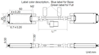 LS-CBL-0049 dimensions (mm)