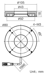LS-RNG-0409 dimensions (mm)
