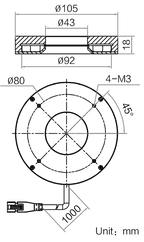 LS-RNG-0416 dimensions (mm)