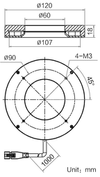 LS-RNG-0431 dimensions (mm)