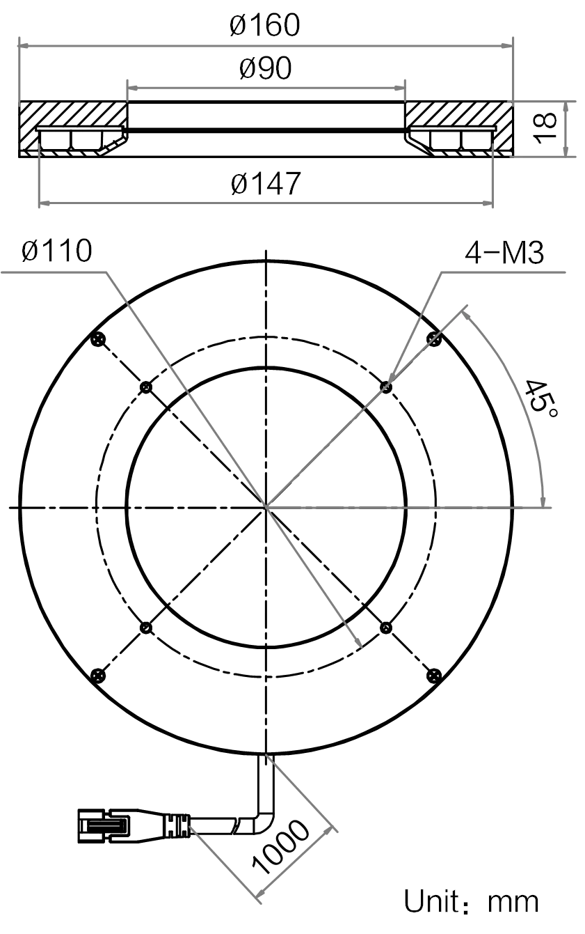LS-RNG-0457 dimensions (mm)