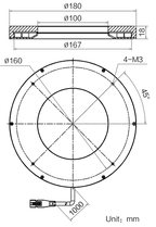 LS-RNG-0466 dimensions (mm)