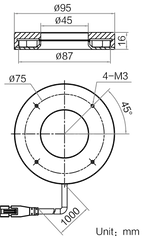 LS-RNG-0400 dimensions (mm)
