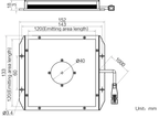 LS-BKL-1373 dimensions (mm)