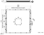 LS-BKL-1400 dimensions (mm)