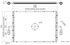 LS-BKL-1406 dimensions (mm)
