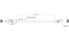 LS-CBL-0034 dimensions (mm)