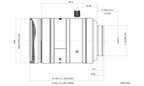 LS-FFL-1412 dimensions (mm)